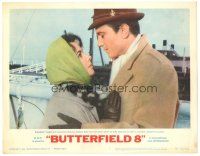 1s324 BUTTERFIELD 8 LC #3 R66 close up of Elizabeth Taylor & Laurence Harvey declaring their love!