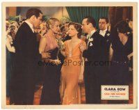 1s329 CALL HER SAVAGE LC '32 Monroe Owsley & man in tux watch sexy Thelma Todd glare at Clara Bow!