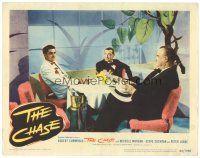 1s349 CHASE LC #5 '46 Peter Lorre sitting at table with Steve Cochran & Don Wilson!