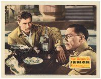 1s353 CHINA GIRL LC '42 George Montgomery stares at chagrined Japanese soldier!