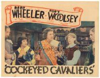 1s365 COCKEYED CAVALIERS LC '34 Noah Beery watches Bert Wheeler & Robert Woolsey holding swords!