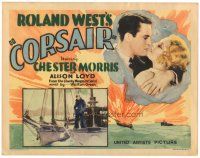 1s026 CORSAIR TC '31 Chester Morris hugs pretty blonde Thelma Todd, incredibly rare first release!