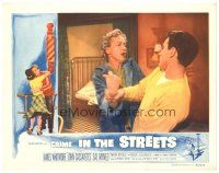 1s378 CRIME IN THE STREETS LC '56 young John Cassavetes & Virginia Gregg, directed by Don Siegel!