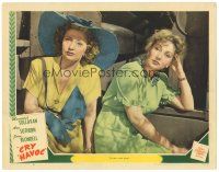 1s383 CRY HAVOC LC #6 '43 close up of Ann Sothern & Joan Blondell learning about the Army!
