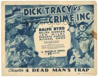1s041 DICK TRACY VS. CRIME INC. chapter 4 TC '41 Ralph Byrd as Chester Gould's famous detective!