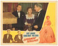 1s431 EXPERIMENT PERILOUS LC '44 George Brent & Paul Lukas with hauntingly beautiful Hedy Lamarr!