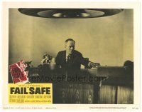 1s436 FAIL SAFE LC '64 c/u of President Henry Fonda sitting at desk, directed by Sidney Lumet!