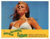 1s445 FATHOM LC #4 '67 great close-up of super sexy Raquel Welch in bikini!