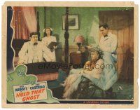 1s537 HOLD THAT GHOST LC '41 Bud Abbott & Lou Costello with Joan Davis & Madge Crane in wheelchair!