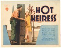 1s073 HOT HEIRESS TC '31 riveter Ben Lyon & rich sexy Ona Munson in Rodgers & Hart musical!