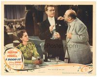 1s550 I DOOD IT LC #6 '43 Eleanor Powell watches Andrew Tombes ask Red Skelton where he got his suit