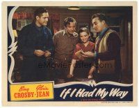 1s557 IF I HAD MY WAY LC '40 Bing Crosby shows young Gloria Jean an 8mm film reel!