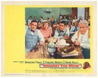 1s563 INHERIT THE WIND LC #4 '60 Spencer Tracy, Gene Kelly, Dick York & Donna Anderson