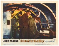 1s565 ISLAND IN THE SKY LC #8 '53 William Wellman, big John Wayne in back of aircraft!