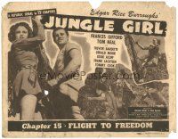 1s084 JUNGLE GIRL chapter 15 TC R47 Frances Gifford, Edgar Rice Burroughs, Republic serial!