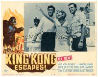 1s586 KING KONG ESCAPES LC #8 '68 Ishiro Honda's Kingukongu no Gyakushu, cast on ship!