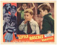 1s608 LITTLE RASCALS VARIETIES LC #4 '59 great close up of Spanky McFarland & Scotty Beckett!