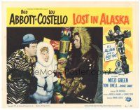 1s616 LOST IN ALASKA LC #7 '52 Bud Abbott & Lou Costello with sexy Mitzi Green in fur!