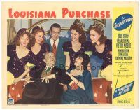 1s618 LOUISIANA PURCHASE LC '41 Bob Hope standing between four pretty showgirls, Irving Berlin!
