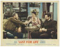1s623 LUST FOR LIFE LC #7 '56 Kirk Douglas as Van Gogh visits his brother James Donald & wife!