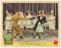 1s625 MAISIE GETS HER MAN LC '42 Ann Sothern & Red Skelton dance in the Cooking With Gas number!