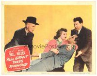 1s646 MISS GRANT TAKES RICHMOND LC #8 '49 McHugh & Gleason w/Lucille Ball trying to kiss Holden!