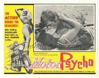 1s656 MOTORPSYCHO LC '65 Russ Meyer motorcycle classic, assaulting & killing for thrills!