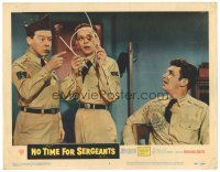 1s686 NO TIME FOR SERGEANTS LC #2 '58 Andy Griffith looking at Myron McCormick & Don Knotts!