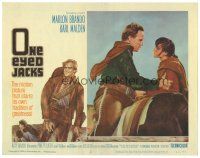 1s701 ONE EYED JACKS LC #2 '61 star & director Marlon Brando with Pina Pellicer!