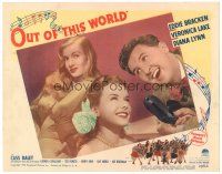 1s709 OUT OF THIS WORLD LC '45 Veronica Lake, Eddie Bracken, Diana Lynn, musical!