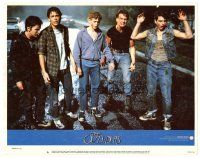 1s712 OUTSIDERS LC #6 '82 Coppola, S.E. Hinton, Howell, Dillon, Macchio, Swayze, Lowe, Estevez