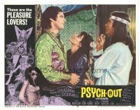1s752 PSYCH-OUT LC #7 '68 young Jack Nicholson with Susan Strasberg & Dean Stockwell smoking pot!
