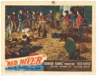 1s763 RED RIVER LC #2 '48 great image of John Wayne shooting deserters w/ rifle, Howard Hawks!