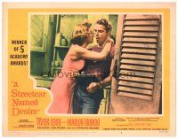 1s855 STREETCAR NAMED DESIRE LC #3 R58 c/u of Marlon Brando & Kim Hunter, Elia Kazan classic!