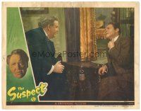 1s863 SUSPECT LC '44 Charles Laughton poisons Henry Daniell, directed by Robert Siodmak!