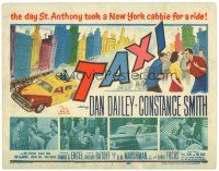 1s163 TAXI TC '53 Dan Dailey & Constance Smith in New York City!