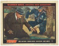 1s885 THEM LC #6 '54 police officer James Whitmore & Edmund Gwenn wearing cool shades!