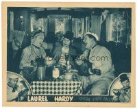 1s886 THEM THAR HILLS LC '34 Stan Laurel pretty Mae Busch sing as Oliver Hardy plays guitar!