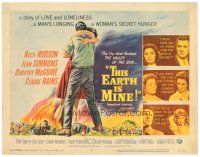 1s168 THIS EARTH IS MINE TC '59 Rock Hudson, Jean Simmons, Dorothy McGuire, Claude Rains!