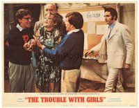 1s919 TROUBLE WITH GIRLS LC #3 '69 Elvis Presley has crew pour water on drunk Sheree North!
