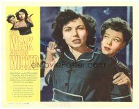 1s950 WEAK & THE WICKED LC '54 classic bad girl image from the one-sheet!