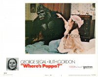 1s959 WHERE'S POPPA LC #1 '70 Carl Reiner directed comedy, ape & Ruth Gordon in bed!