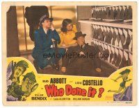 1s964 WHO DONE IT LC #6 R48 Bud Abbott & Lou Costello with Mary Wickes!