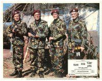 1s967 WILD GEESE LC #1 '78 cool image of Richard Burton, Roger Moore & Richard Harris in uniform!