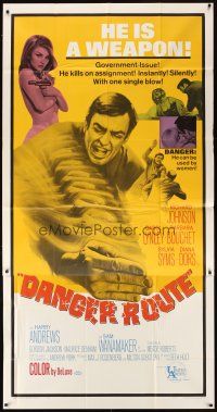 1t586 DANGER ROUTE 3sh '68 he's a government-issue weapon, but he can be used by women!