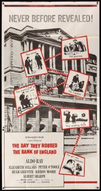 1t590 DAY THEY ROBBED THE BANK OF ENGLAND 3sh '60 Aldo Ray, never before revealed!