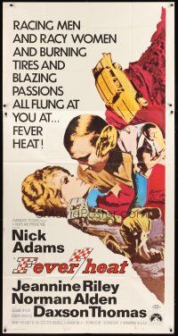 1t612 FEVER HEAT 3sh '68 racing men, racy women, burning tires & blazing passions flung at you!
