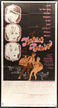 1t616 FINIAN'S RAINBOW 3sh '68 Fred Astaire, Petula Clark, directed by Francis Ford Coppola!