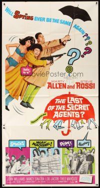 1t681 LAST OF THE SECRET AGENTS 3sh '66 Allen & Rossi, will spying ever be the same again!