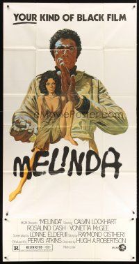 1t713 MELINDA 3sh '72 art of sexy Vonetta McGee, YOUR kind of black film!